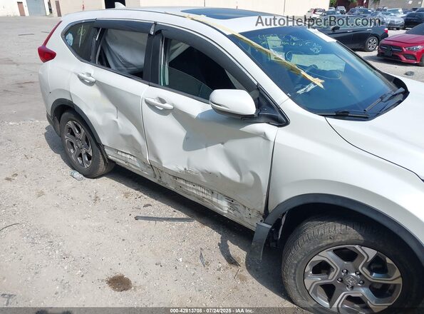 JHLRW2H52KX009944 2019 HONDA CR-V White Widok z przodu