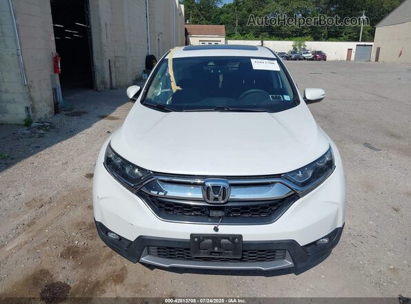 JHLRW2H52KX009944 2019 HONDA CR-V White Widok zestawu wskaźników