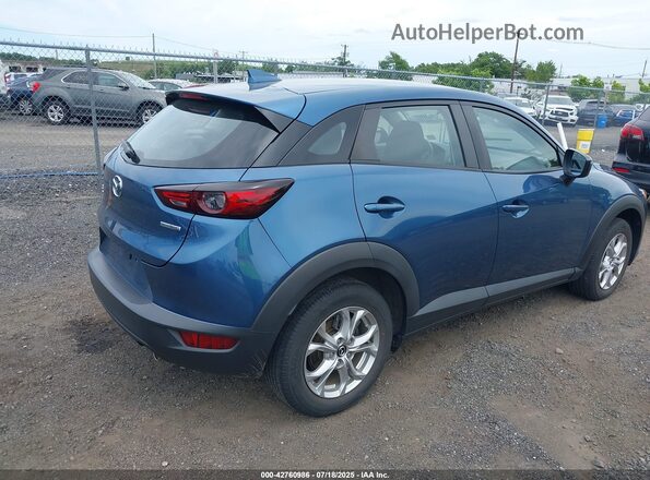 JM1DKFB76M1505968 2021 MAZDA CX-3 Синий Задняя правая четверть