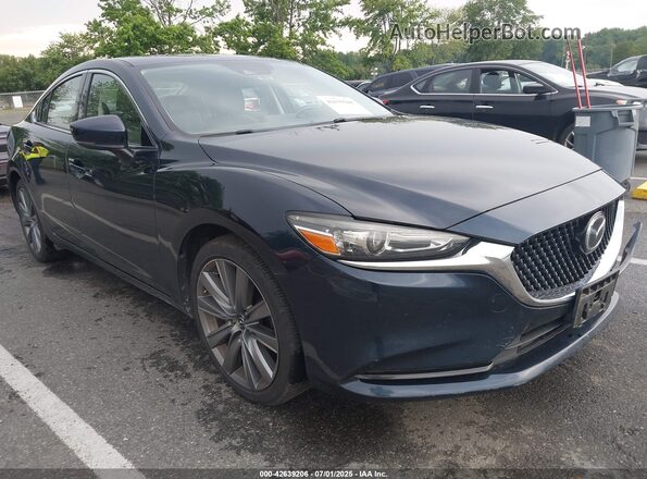 JM1GL1VM7L1523876 2020 MAZDA 6 Dark Blue Передняя правая четверть