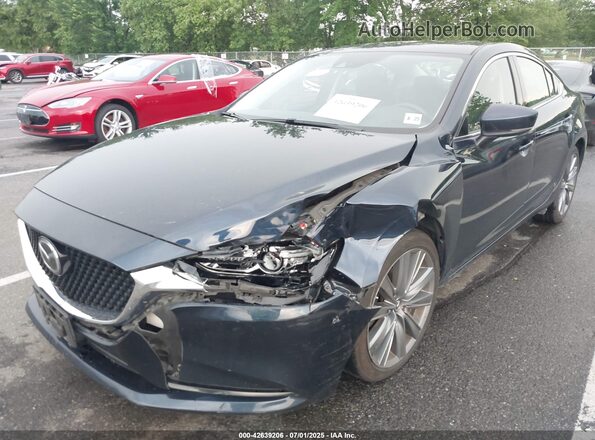 JM1GL1VM7L1523876 2020 MAZDA 6 Dark Blue Вид спереди