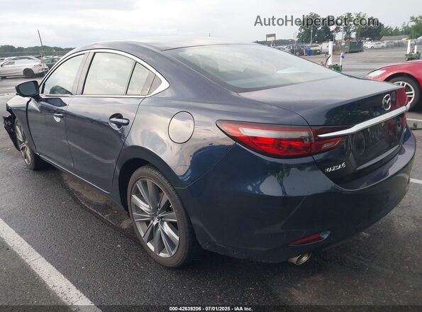 JM1GL1VM7L1523876 2020 MAZDA 6 Dark Blue Задняя левая четверть