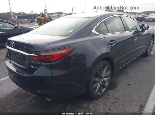 JM1GL1VM7L1523876 2020 MAZDA 6 Dark Blue Задняя правая четверть