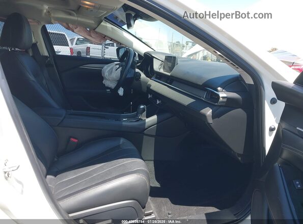 JM1GL1WY6L1522168 2020 MAZDA 6 White Սալոնի դիմացի տեսք