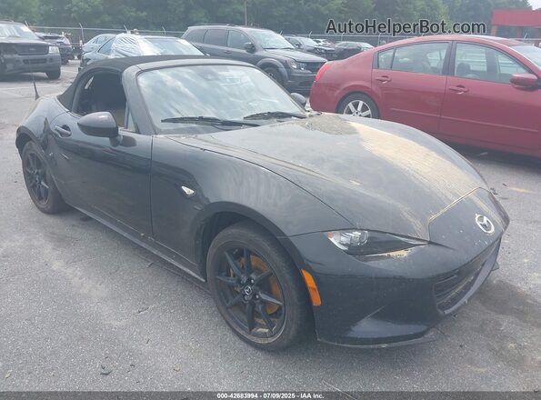 JM1NDAB71P0556452 2023 MAZDA MX-5 MIATA Черный Передняя правая четверть