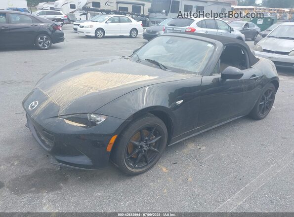 JM1NDAB71P0556452 2023 MAZDA MX-5 MIATA Черный Передняя левая четверть