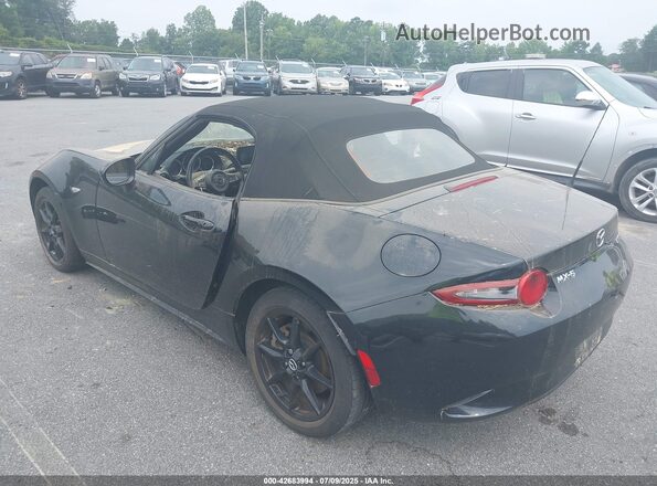 JM1NDAB71P0556452 2023 MAZDA MX-5 MIATA Черный Задняя левая четверть