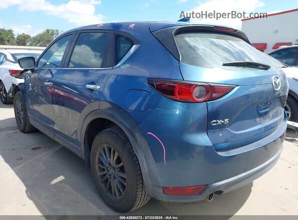 JM3KFABM0M0403969 2021 MAZDA CX-5 Синий Задняя левая четверть