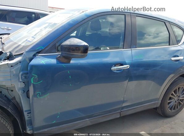 JM3KFABM0M0403969 2021 MAZDA CX-5 Синий Вид задней части салона