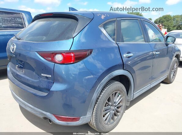 JM3KFABM0M0403969 2021 MAZDA CX-5 Синий Задняя правая четверть