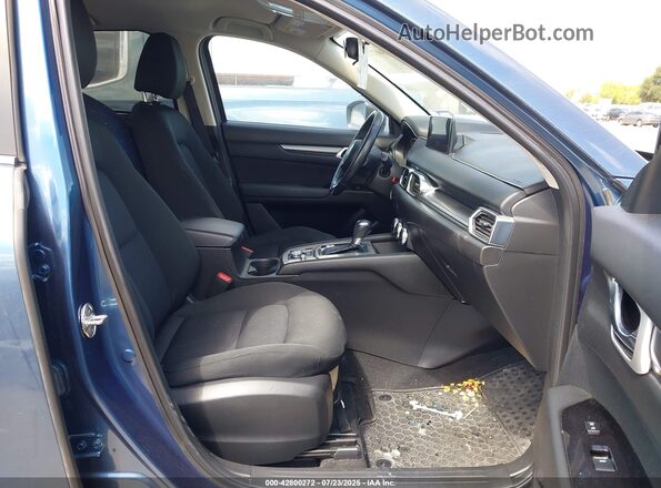 JM3KFABM0M0403969 2021 MAZDA CX-5 Синий Вид салона спереди