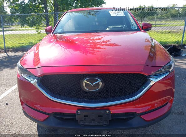 JM3KFBAY8M0436566 2021 MAZDA CX-5 Red ხელსაწყოთა პანელის ხედი