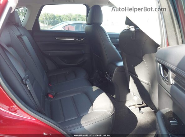JM3KFBAY8M0436566 2021 MAZDA CX-5 Red VIN კოდის სტიკერის ხედი