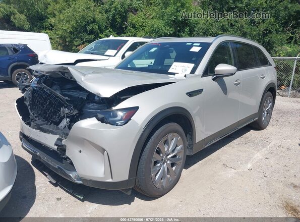 JM3KKEHD2S1224091 2025 MAZDA CX-90 Champagne Передняя левая четверть