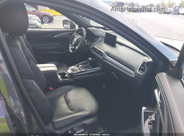 JM3TCADY9L0413296 2020 MAZDA CX-9 Gray Widok wnętrza z przodu