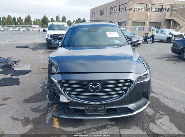 JM3TCADY9L0413296 2020 MAZDA CX-9 Gray Widok wnętrza z tyłu