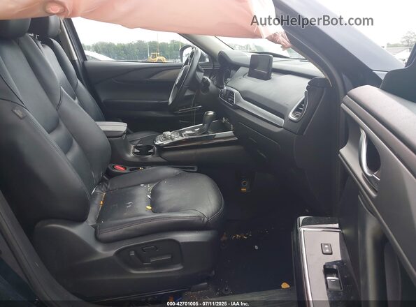 JM3TCBCY9M0520065 2021 MAZDA CX-9 Синий Вид салона спереди