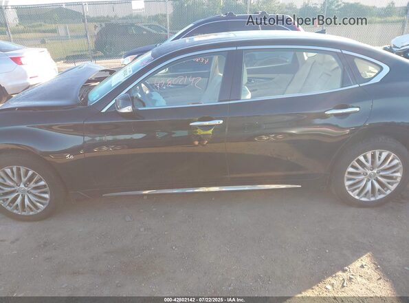 JN1AY1PR2KM655007 2019 INFINITI Q70L Black Widok wnętrza 360 stopni