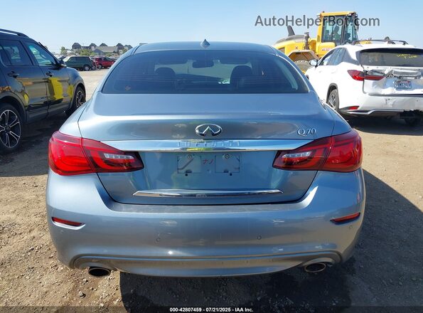 JN1BY1AP9JM180112 2018 INFINITI Q70 Blue 