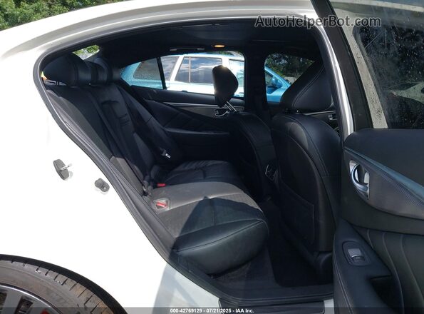 JN1EV7AR0LM254076 2020 INFINITI Q50 White Widok naklejki z numerem VIN