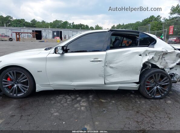 JN1EV7AR0LM254076 2020 INFINITI Q50 White Widok wnętrza 360 stopni