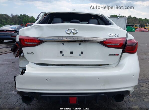 JN1EV7AR0LM254076 2020 INFINITI Q50 White 