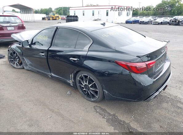 JN1EV7CR0PM540657 2023 INFINITI Q50 Black Tył lewy
