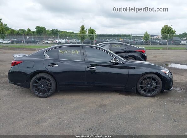 JN1EV7CR0PM540657 2023 INFINITI Q50 Black Widok wnętrza z tyłu