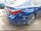 2020 Infiniti Q50 Red Sport 400 Awd Blue vin: JN1FV7AR2LM660445