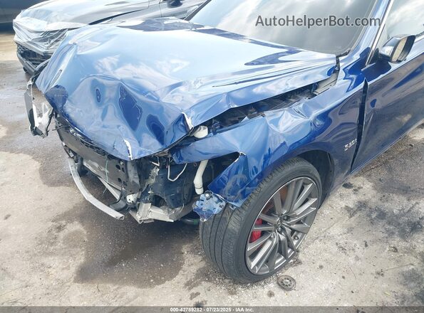 JN1FV7AR2LM660445 2020 INFINITI Q50 Blue Widok z przodu