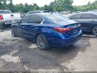 2020 Infiniti Q50 Red Sport 400 Awd Blue vin: JN1FV7AR2LM660445