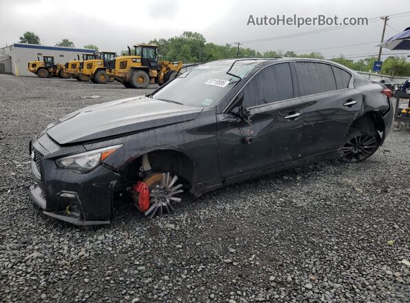 JN1FV7DR0MM881085 2021 INFINITI Q50 Black Przód lewy
