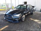2021 Infiniti Q50 Red Sport 400 Awd Black vin: JN1FV7DR1MM880558