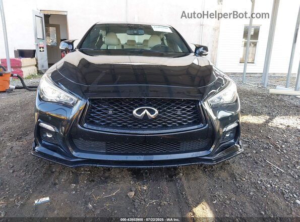 JN1FV7DR1MM880558 2021 INFINITI Q50 Black Widok wnętrza z tyłu