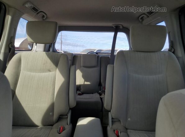 JN8AE2KP4G9156547 2016 NISSAN QUEST Серый Вид задних сидений