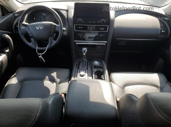 JN8AZ2AF7R9765261 2024 INFINITI QX80 Gray Vista del salpicadero