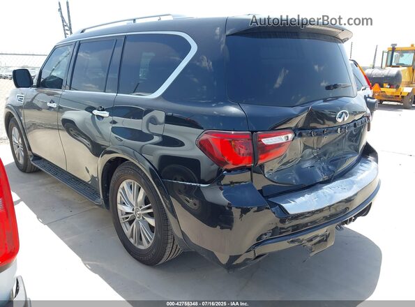 JN8AZ2NF0L9703864 2020 INFINITI QX80 Черный Задняя левая четверть