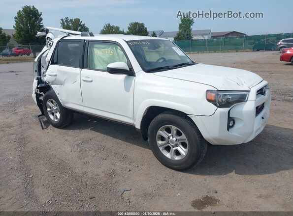 JTEEU5JR1M5245463 2021 TOYOTA 4RUNNER White წინა მარჯვენა