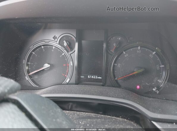 JTEEU5JR1M5245463 2021 TOYOTA 4RUNNER White უკანა სავარძლების ხედი