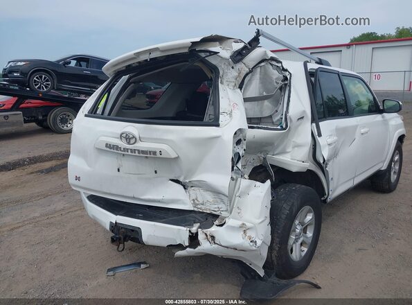 JTEEU5JR1M5245463 2021 TOYOTA 4RUNNER White წინა ხედი