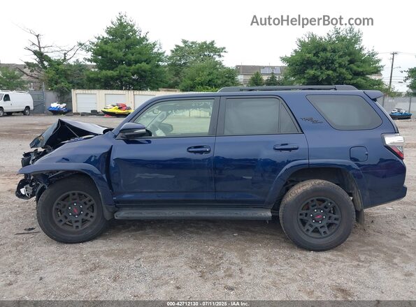 JTERU5JR8R6223074 2024 TOYOTA 4RUNNER Blue უკანა სალონის ხედი