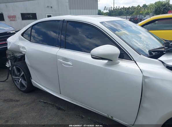 JTHBA1D21K5087709 2019 LEXUS IS 300 White Вид щитка приладів
