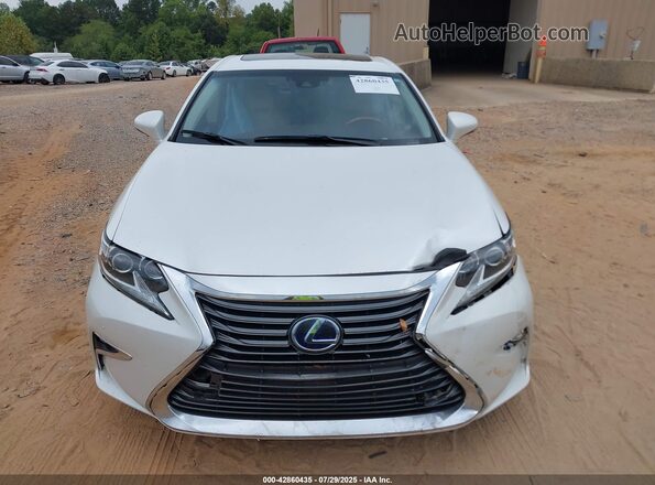 JTHBW1GG6G2101671 2016 LEXUS ES 300H Белый Вид щитка приборов