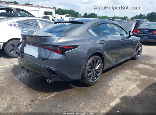 JTHGZ1B20P5067332 2023 LEXUS IS Gray Trasero derecho