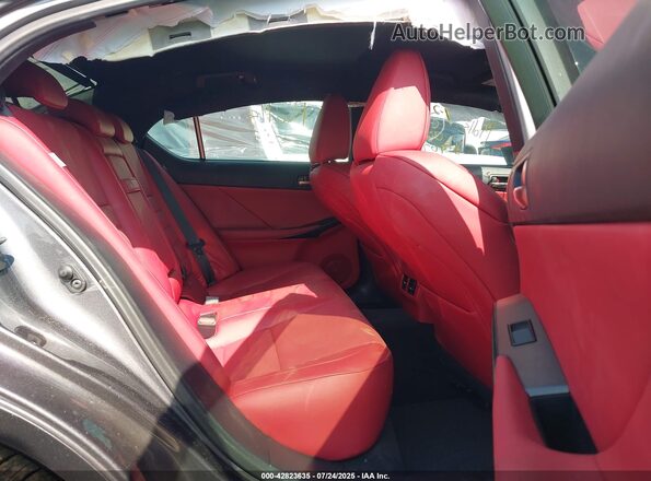 JTHGZ1B20P5067332 2023 LEXUS IS Gray Vista de la etiqueta del VIN