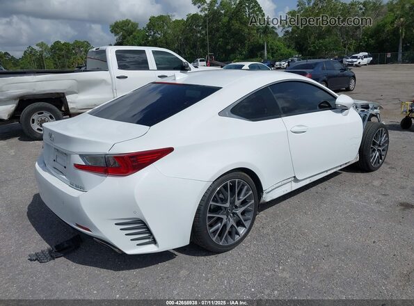 JTHHA5BC4H5006501 2017 LEXUS RC 200T White Trasero derecho