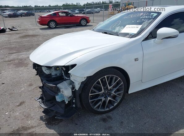 JTHHA5BC4H5006501 2017 LEXUS RC 200T White 