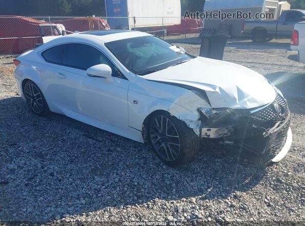 JTHHZ5BC0J5018546 2018 LEXUS RC White Front right
