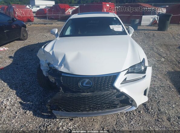 JTHHZ5BC0J5018546 2018 LEXUS RC White Rear interior view