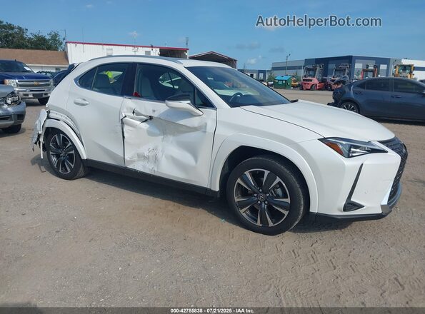 JTHP3JBH7N2052671 2022 LEXUS UX 200 White Передня права чверть